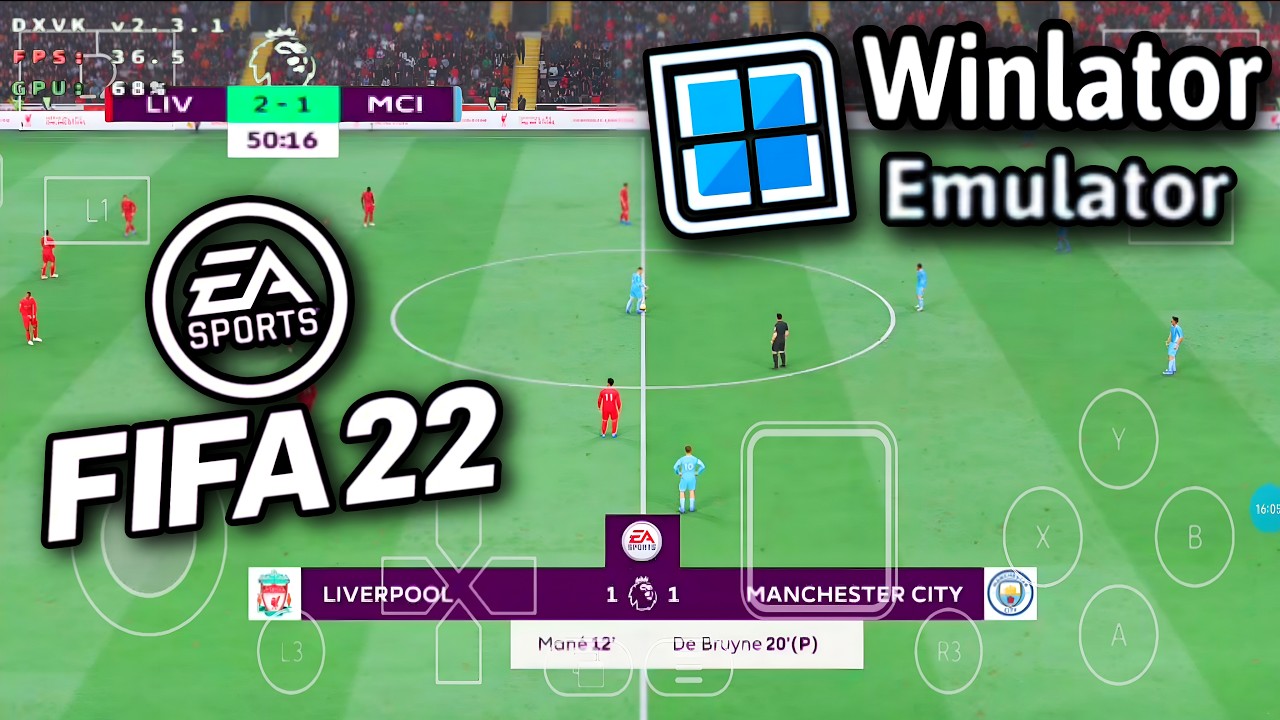 FIFA 22 WINLATOR LUDASHI 2.8.2 • ДЛЯ ANDROID WINLATOR FIFA 22 ГЕЙМПЛЕЙ • EA SPORTS FIFA 2022