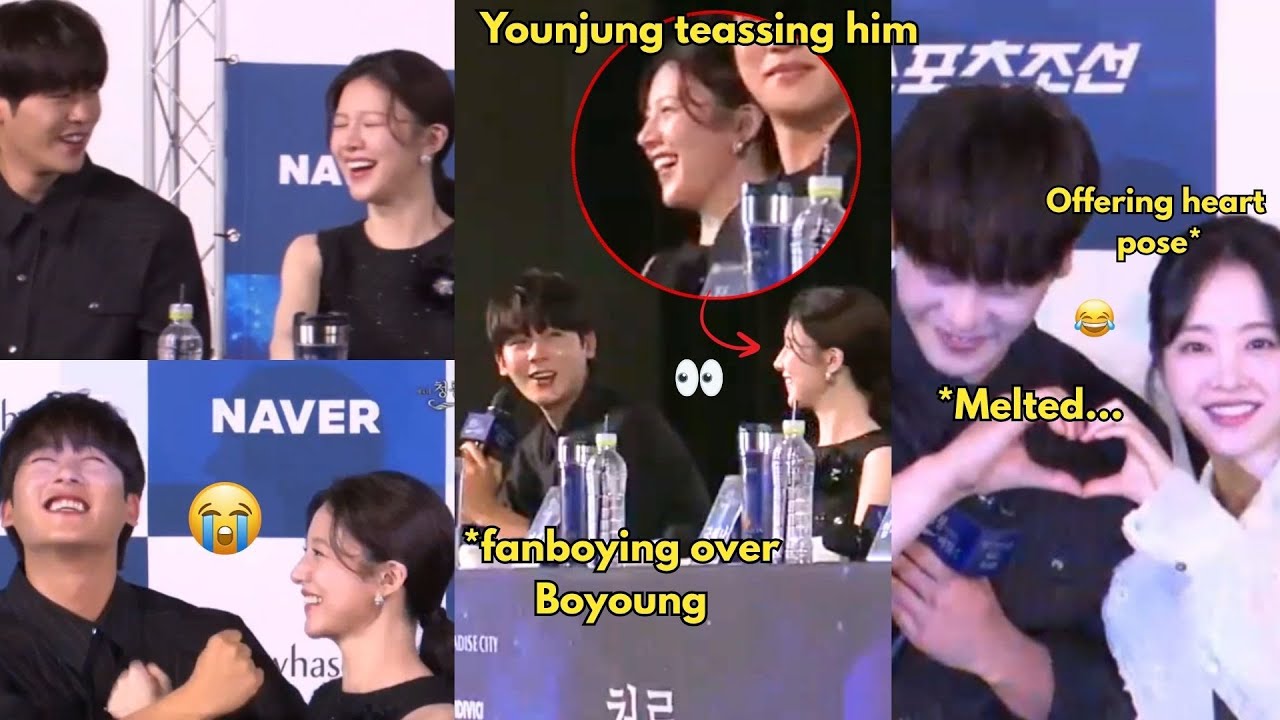 Lee Jungha & Go Younjung accidentally made eye contact and LOST IT😂 Still the same chaotic energy!