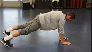 Plank Touches