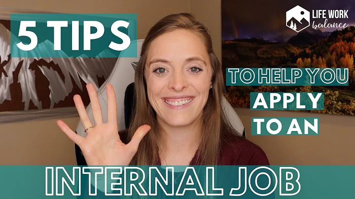 5 Tips to Help You Apply to an Internal Job