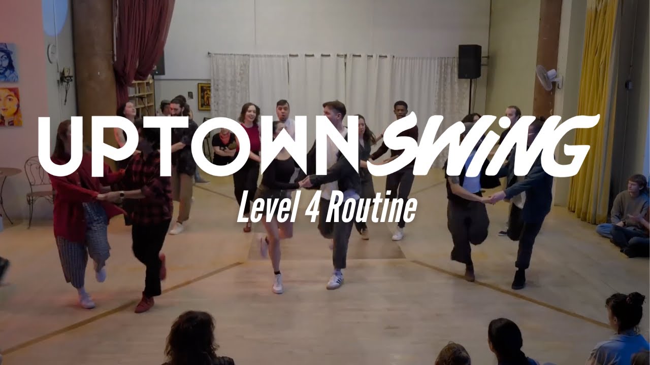 Uptown Swing Level 4 Lindy Hop Routine (Jubilee Jump)