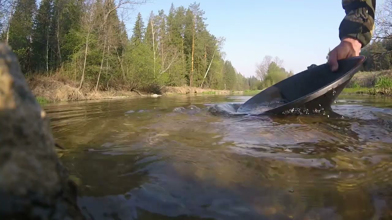 Первый выезд на золотоносный ручей. Лесной пожар.