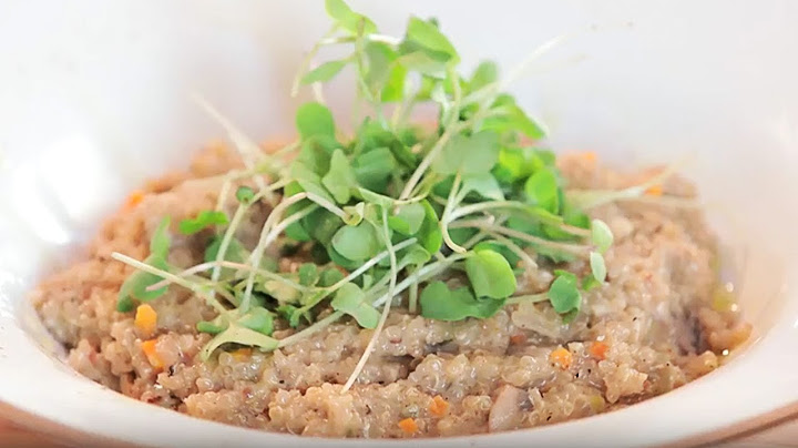 Mushroom Quinoa Risotto by Chef Rakhee Vaswani