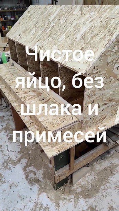гнёзда для кур с яйцесборником - YouTube
