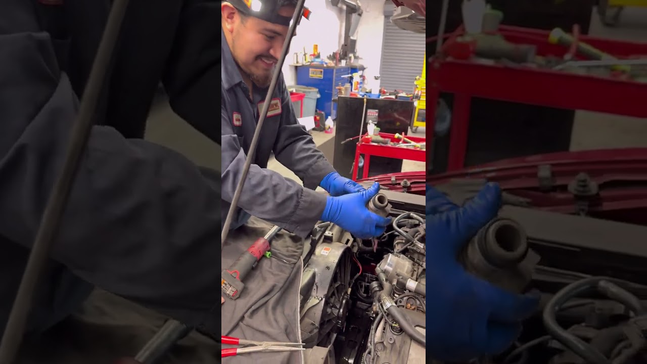 Changing a water pump on a 2014 Mustang GT