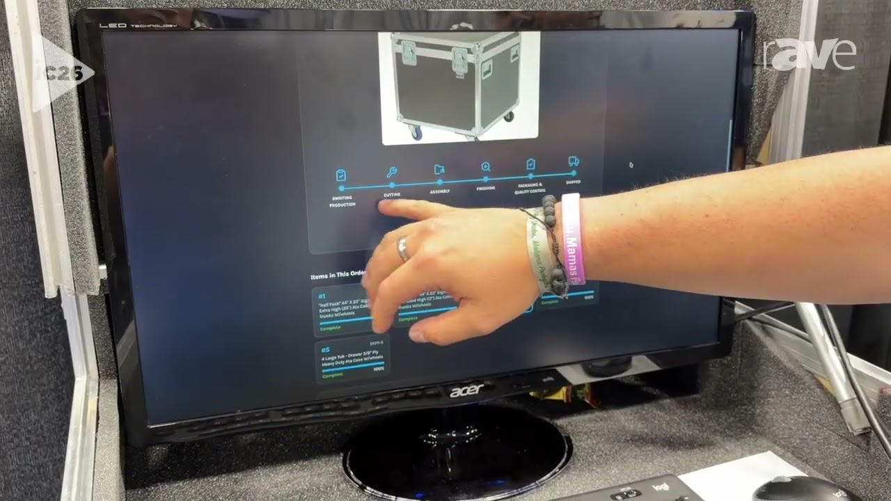 InfoComm 2026: Road Cases Showcases Overview of Order Tracker Software