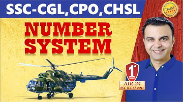 NUMBER SYSTEM ( संख्या पद्धति ) CLASS BY RAJA SIR SSC CGL, CHSL, CPO, BANK & RAILWAY EXAM
