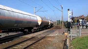 Manifest Mixed Freight Train. With New? Blue tankercar!!!