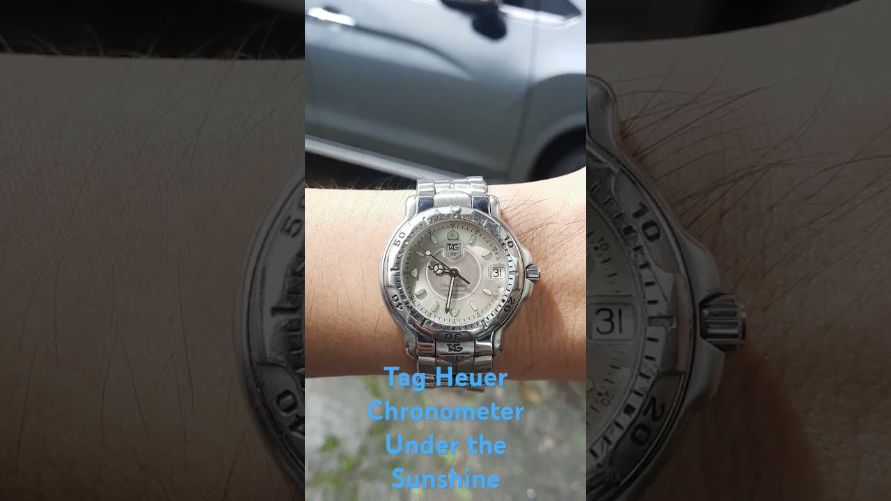 Tag Heuer 6000 Chronometer Under the Sunshine 