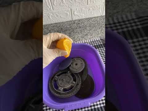 Ocak gözlerini temizleyelim👌Karbonat,limon,kaynar