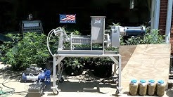 CBD Oil and Solvent Extraction Screw Press.  MCT, Coconut Oil Infused Hemp
