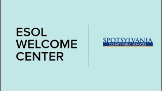 ESOL WELCOME CENTER