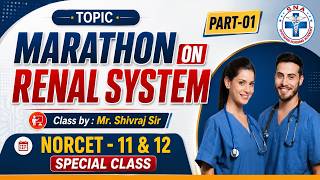 Marathon on Renal System  | SPECIAL CLASS | Part-01 | NORCET-11 & 12 | Mr. Shivraj Sir screenshot 2