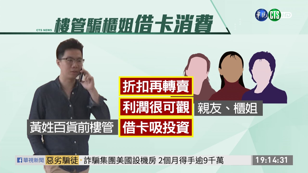 樓管詐1 4億判22年踩精品鞋出庭 華視新聞網