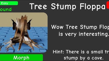 How To Get The “Tree Stump Floppa” | Find The Floppa Morphs #roblox #floppa