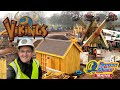 VIKINGS Construction Update - Drayton Manor NEW For 2022 Themed Area!