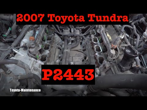 Toyota P2443 Secondary Air Injection Valve Stuck Closed