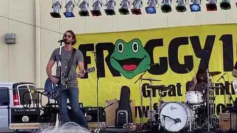Ryan Hurd on Froggy 107.7 free stage York Fair York PA part 2