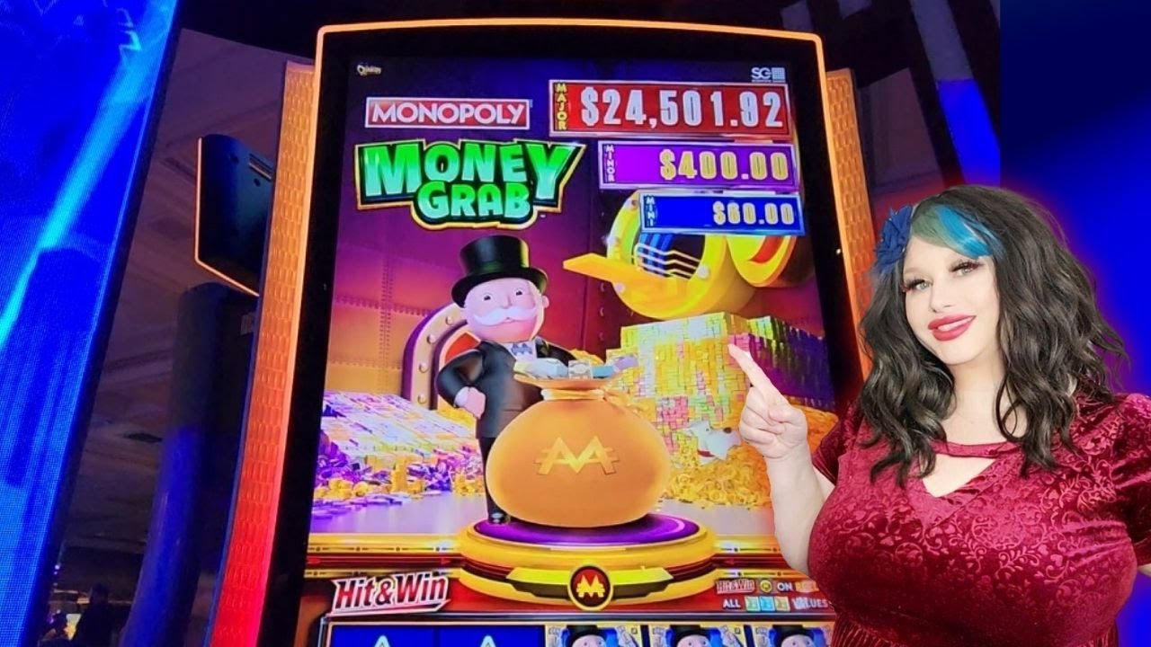 How Much Money Did I Grab? - Monopoly Money Grab Slot