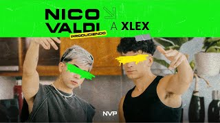 Nico Valdi produciendo a XLEX