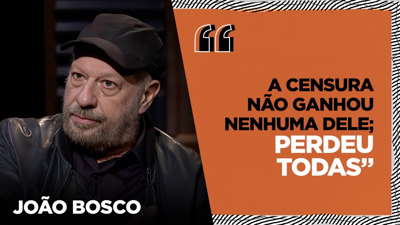 JOÃO BOSCO revela COMO ele e ALDIR BLANC DRIBLAVAM a CENSURA e SUCESSO da faixa “A NÍVEL DE”