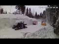 Bukovel ICE HOTEL 2018 BUILDING TIMELAPSE