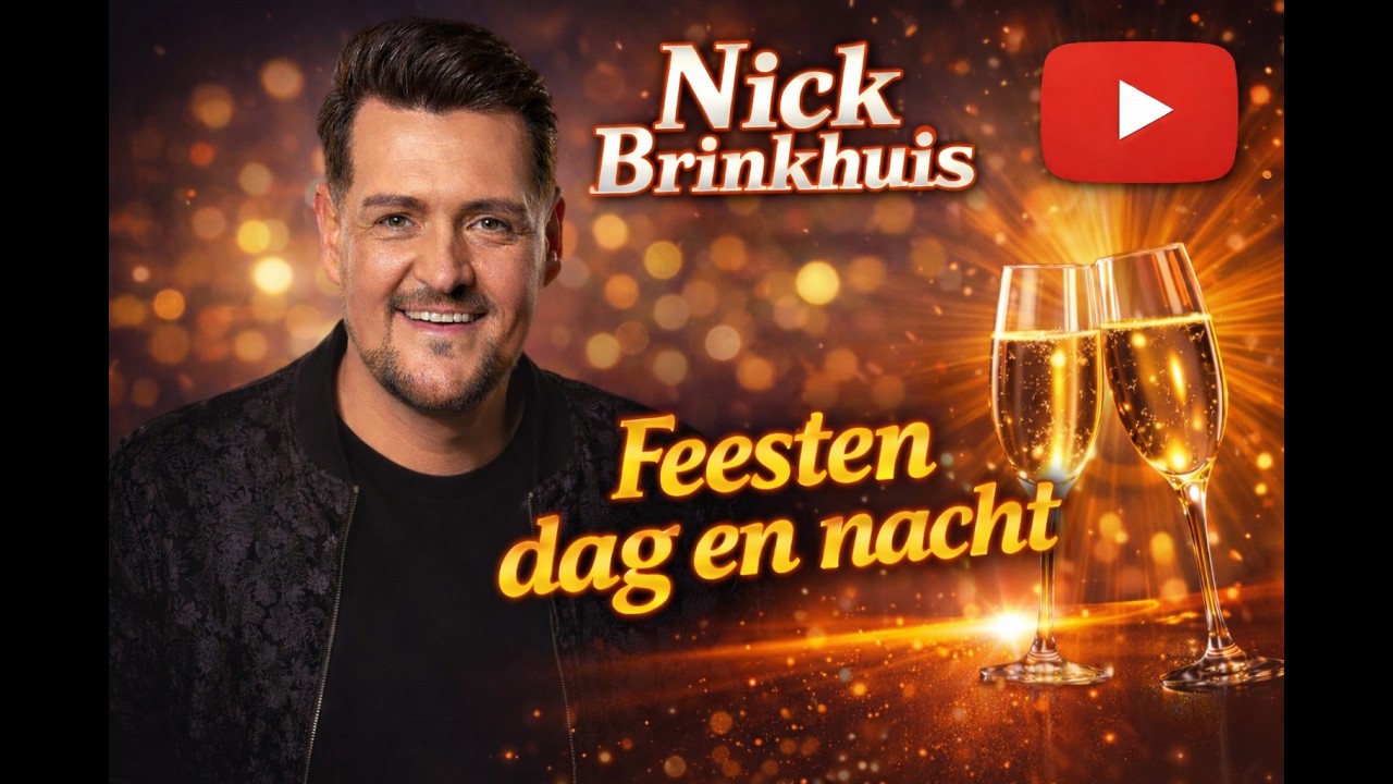 Nick Brinkhuis komt met feestelijkenieuwe single “Feesten dag en nacht”