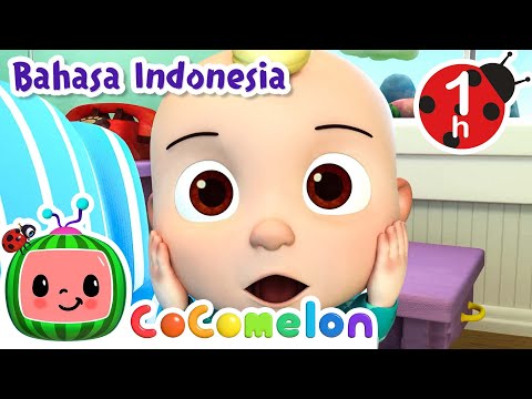 Lagu Tertawa | CoComelon Bahasa Indonesia - Lagu Anak Anak