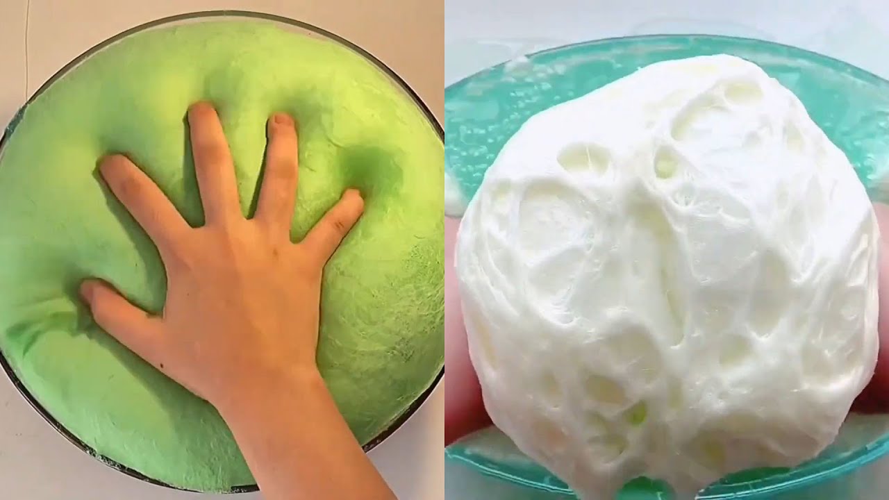 Satisfying Slime ASMR Videos! #Relaxing Slime #Fast Version #coolthings ...