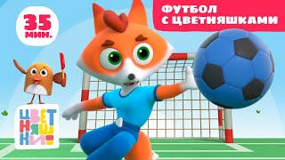 Цветняшки — Футбольные серии  — Сборник — Мультфильм для малышей