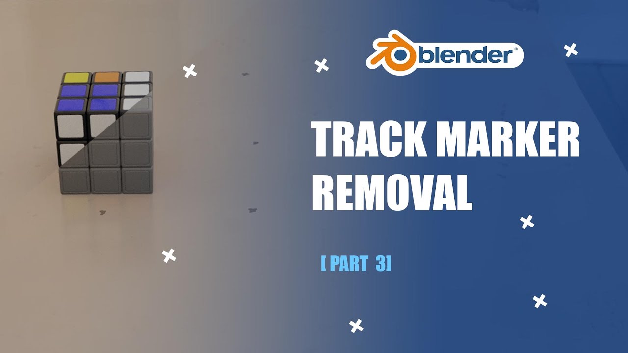 Track Marker Removal in blender composition vfx YouTube