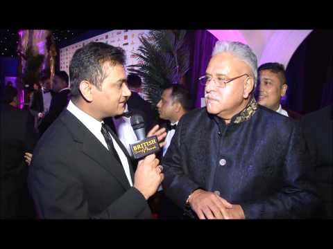 Vijay Mallya - Interviewed by Naveed Mahbub, Red Carpets, British Curry Awards 2014
