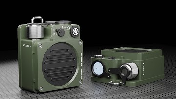 Modeling the Muzen Outdoor Speaker - Part 1