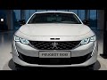 2026 Peugeot 508 Sedan plug-in hybrid engine front aggressive headlights