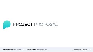 Project Proposal PowerPoint Template on GraphicRiver