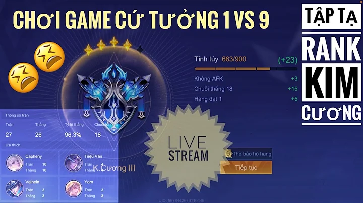 Garena Lin Qun Mobile: Top BXH Richter Ko Rank Kim...