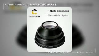 F-theta Scan Lens Field Lens 1064nm 50x50 - 300x300 F63-420mm for 1064nm YAG Optical Fiber Laser Mar