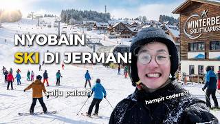 Vlog Natal Anak Rantau di Jerman 😥 -- Ski, Ngumpul bareng temen, hampir cedera ❓