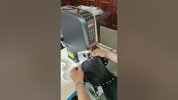 GetonAgain Servo Motor Snap Button Machine GOA808D #snapbuttonmachine