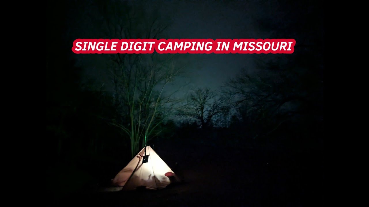 OUTDOOR BOYS CAMPING DURING A WINTER SNOWSTORM (bread making)