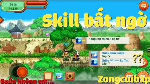 Bất Ngờ Ra Skill Cực Vip Khi Nâng Luôn Lên Cấp 7 Không Cần Biết Skill Gì - Ngọc Rồng Online
