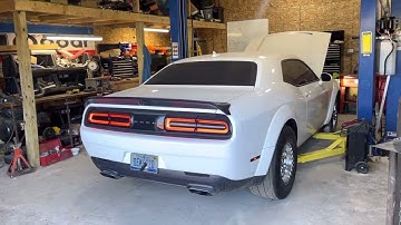 Dodge Demon 6.2 cammed cold start