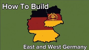 How To Build Big Scale Germany Throught History pt.2 East and West Germany