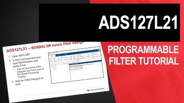 ADS127L21 - Programming the digital filters