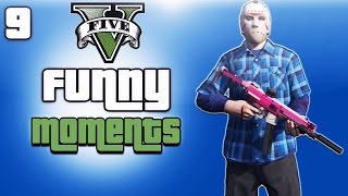 H20 Delirious GTA 5 Online Funny Moments Ep 9 - Corpse Launch Glitch, Invisible Car, Cargobob Fun