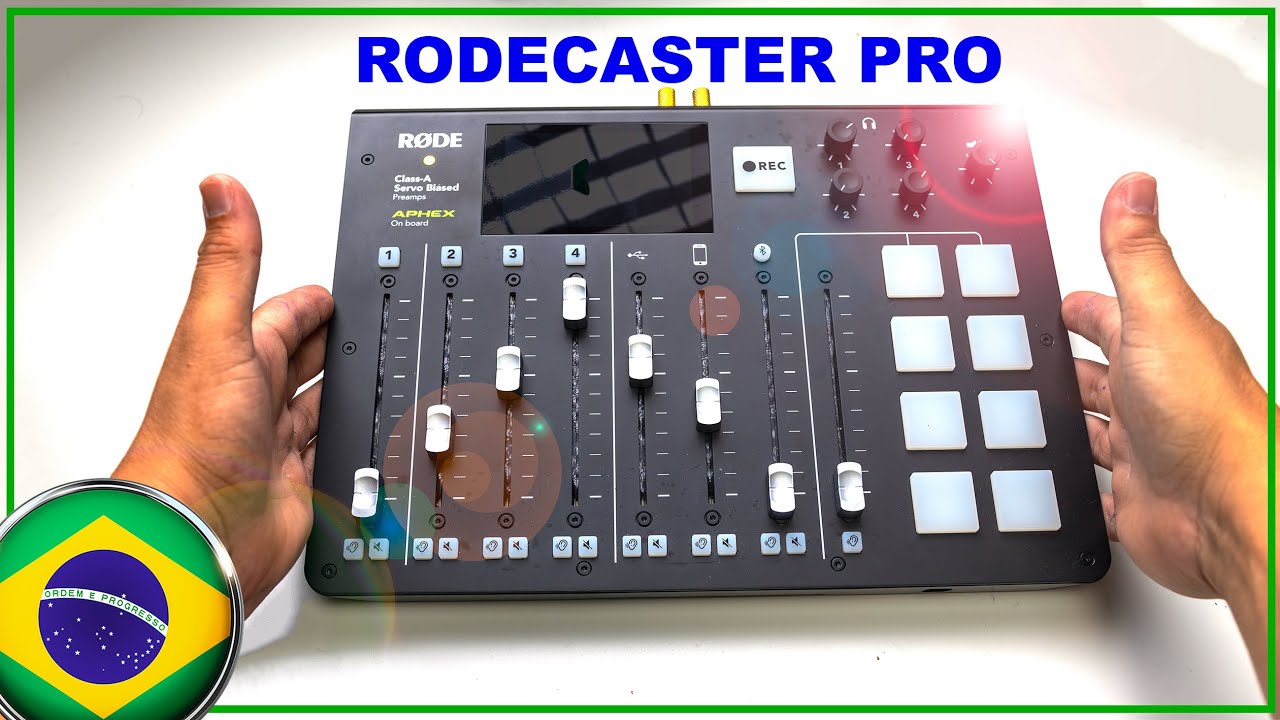 Rodecaster Pro - Mesa para Podcast [Vale a Pena?] - YouTube