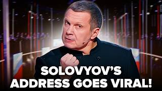 ⚡️Solovyov’s URGENT ADDRESS after Ukraine’s attack! He is LOSING IT on TV. Look at this REACTION