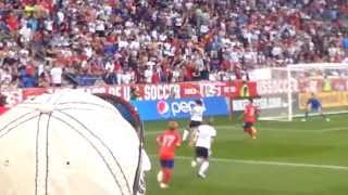 Abby Wambach scores to tie Mia's record
