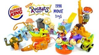 The Rugrats Movie Burger King 1998 Kid's Toys #1-12 Complete - YouTube