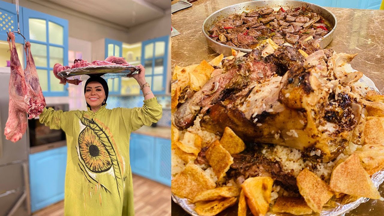 البلدي يوكل مع الشيف نونا | عليقة ضاني - أرز أبيض - رأس بالكيس الحراري